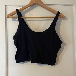 Lululemon Align tank, black, size 10